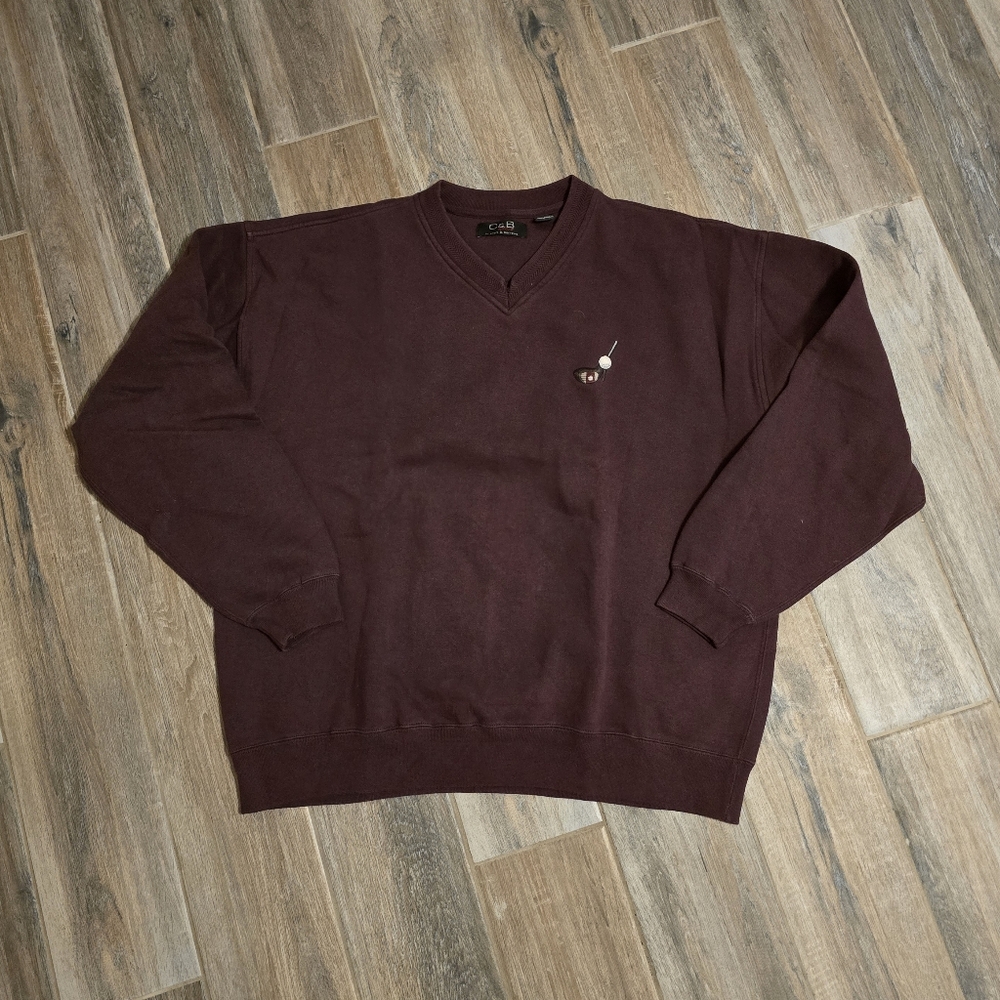 Vintage Y2K Embroidered Golf Croft And Barrow Sweatshirt